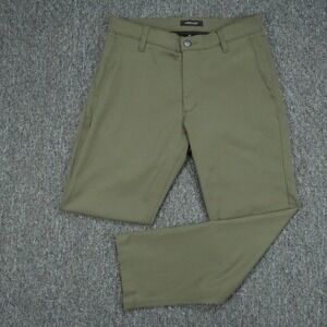 Proof Pants Mens 30x28 Green Nomad Travel Straight Chino Trouser Huckberry